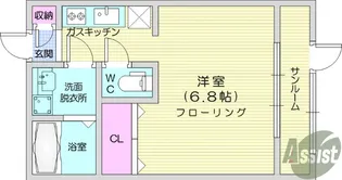 ベルティック2【1階】の間取り