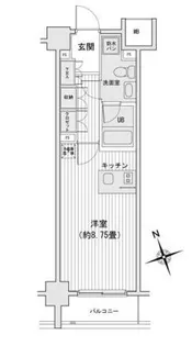 リエトコート向島【6階】の間取り
