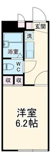 レオパレス彩【2階】の間取り
