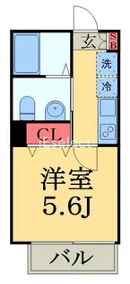 Ambition検見川【1階】の間取り