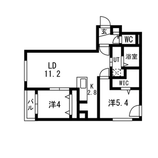 ブランシャール東区役所前(令和8年12月26日入居開始)【3階】の間取り