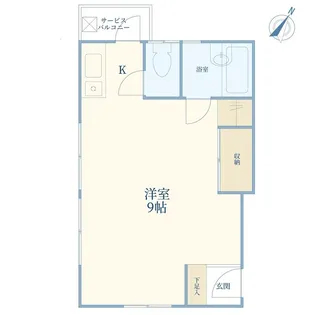 堀岡アパート【2階】の間取り