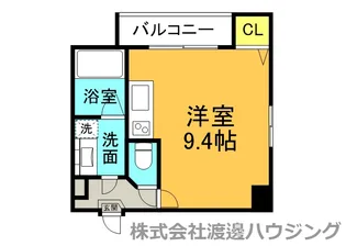 フレール江坂公園【3階】の間取り