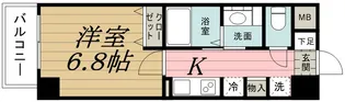 千葉ポートイースト【8階】の間取り