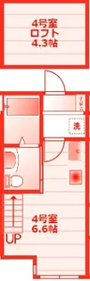 パース西戸部【2階】の間取り