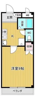 レザンドールII【2階】の間取り