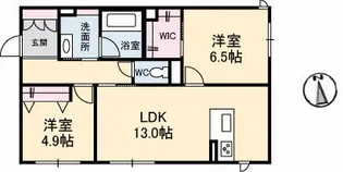 サン・セントラル【2階】の間取り