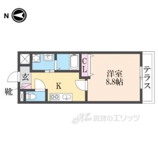 グランドコート【1階】の間取り