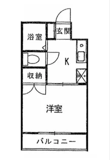コーポ竹内【2階】の間取り
