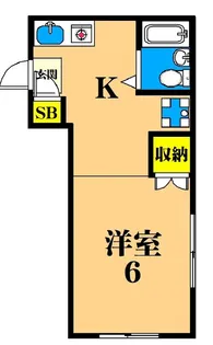 ヘーベルハイム【1階】の間取り