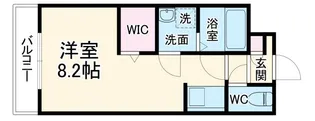 フレッシュタウンSUGIMOTO【3階】の間取り