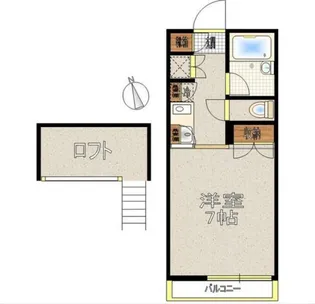 コーストハウス【1階】の間取り