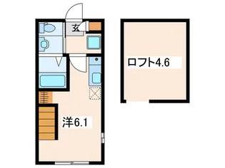 BAUHAUS横浜南太田【2階】の間取り