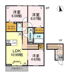 ストーク成城Iの間取り