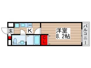 アイグランツ東松戸【5階】の間取り