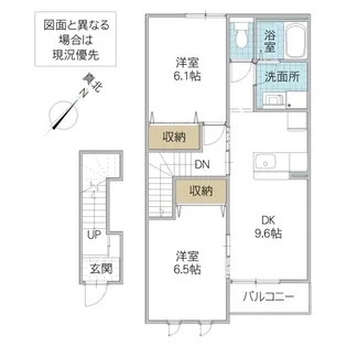 アヴァンティ【2階】の間取り