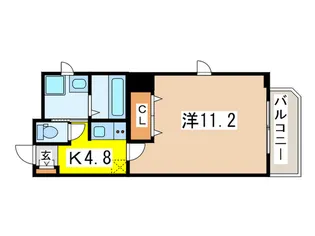 Liberte Skytree West【7階】の間取り