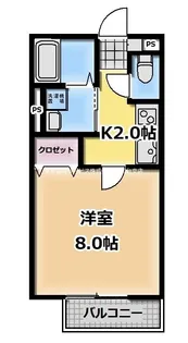 ブルーメンプラッツ【1階】の間取り