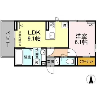 TKハイム【3階】の間取り