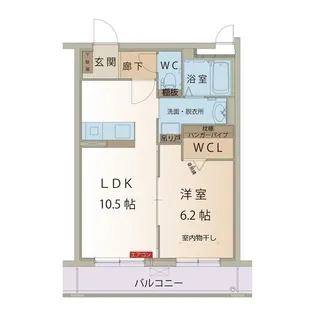 El sa-to【1階】の間取り