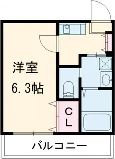 グランシルク綾瀬II【2階】の間取り