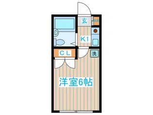 アイリスコートB棟【1階】の間取り