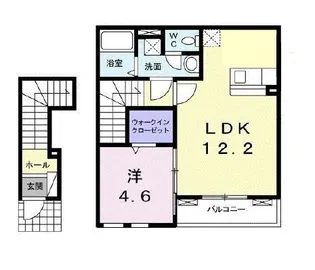 第2 レイク ヴィレッジ【2階】の間取り