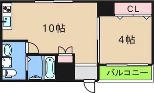 F maison 東加賀屋I番館【1階】の間取り