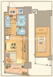 エステムコート新大阪IIIステーションプラザ【10階】の間取り