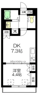 SucreK【1階】の間取り