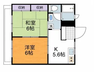 エフシリーズ天城【3階】の間取り