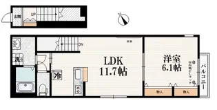 BIRD中村橋【2階】の間取り