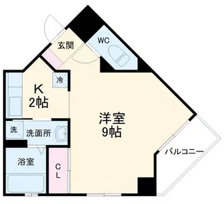 オクト【3階】の間取り