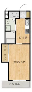 なすのハイツ【2階】の間取り