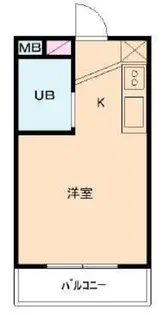 アメニティー森【2階】の間取り