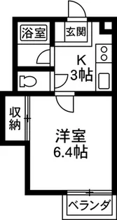 シャレーリーバイス【2階】の間取り
