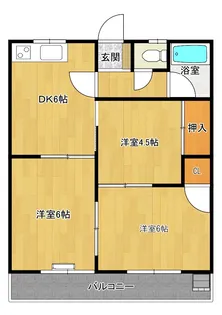 S・紫風【1階】の間取り