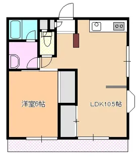 ウッディ10【2階】の間取り