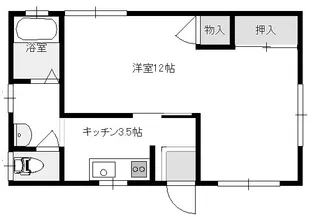 グリーンスクエア【1階】の間取り