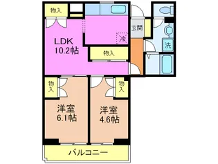 SHOUWA RESIDENCE【3階】の間取り