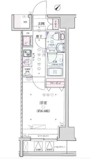 神奈川県横浜市中区長者町6【マンション】の間取り