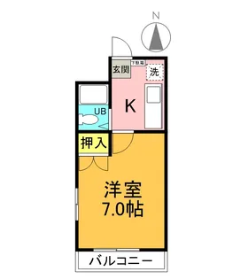 アドバンス【6階】の間取り