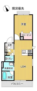 シャーメゾンダイヤ77深町【3階】の間取り