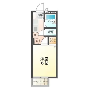 Sコーポ【2階】の間取り