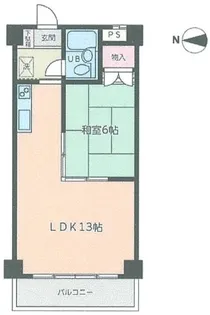 井出マンション【3階】の間取り