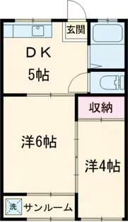 瑞穂廣瀬ビル【3階】の間取り