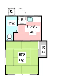 寿ハイツ【2階】の間取り