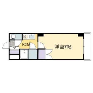 カルティエ城北通り【6階】の間取り