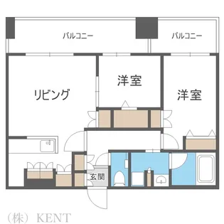 MJsquare KOTONI【2階】の間取り