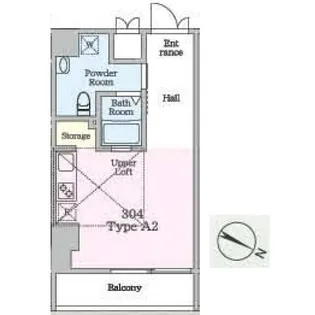 レイオーバー金町【3階】の間取り
